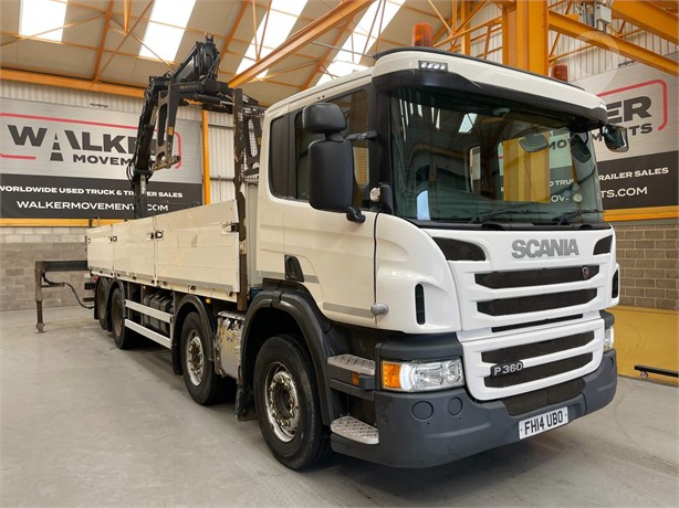 2014 SCANIA P360 Used Crane Trucks for sale