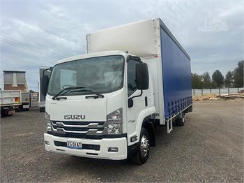 2018 ISUZU FRR110-260 Used Curtainsider Trucks for sale