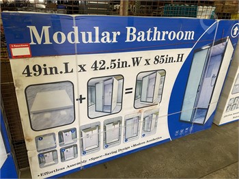 NEW MODULAR BATHROOM WITH SHOWER New Buildings upcoming auctions