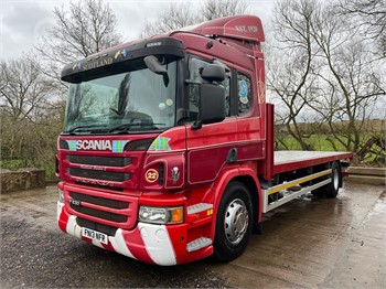 2013 SCANIA P230 Used Standard Flatbed Trucks for sale