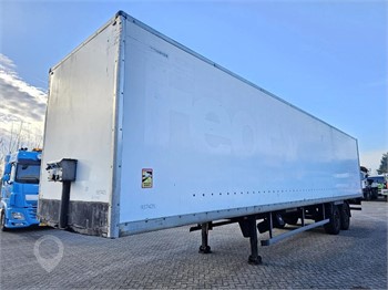 2008 TROUILLET SRD229 - 2 AXLES Used Box Trailers for sale