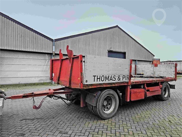 1997 DEOM SCHMIT 8 m x 248.92 cm Used Dropside Flatbed Trailers for sale