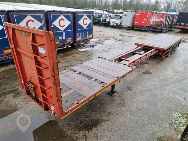 1999 TRAX 19 METER EXTENDABLE 1X LIFTING AXLE Used Standard Flatbed Trailers for sale