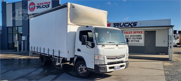 2014 MITSUBISHI FUSO CANTER 918 Used Curtainsider Trucks for sale