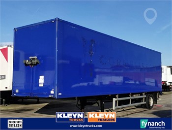 2008 FLOOR FLO-12-10K1 CITY Used Box Trailers for sale