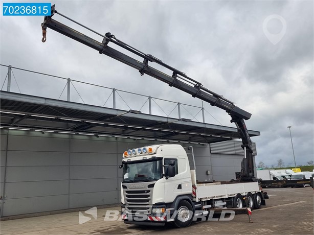 2016 SCANIA G450 Used Standard Flatbed Trucks for sale