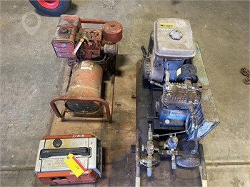 AIR COMPRESSOR AND GAS POWERED GENERATORS Used Industrial Machines Shop / Warehouse upcoming auctions