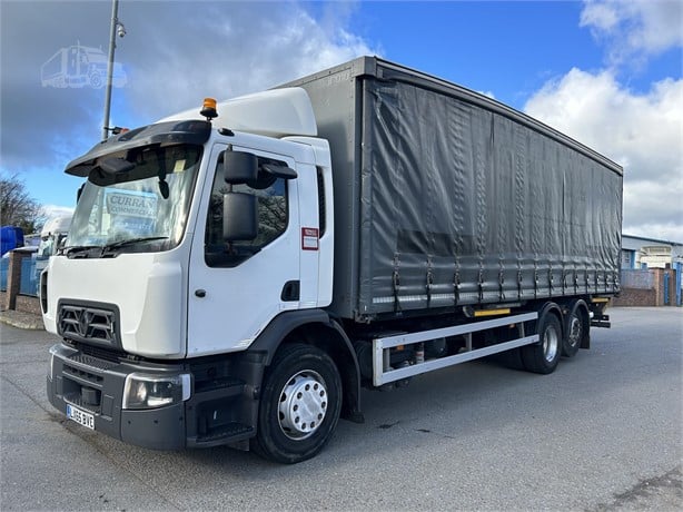2016 RENAULT D26 Used Curtain Side Trucks for sale
