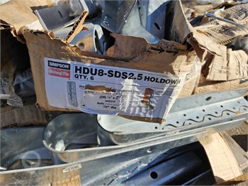SIIMPSON HDU8-SD2.5 HOLD DOWNS Used Building Hardware Building Supplies upcoming auctions