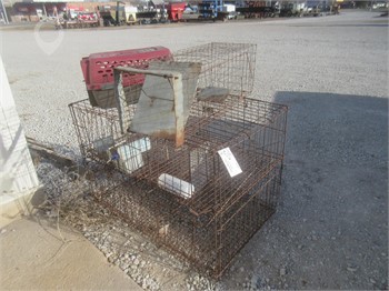 ANIMAL CAGES ASSORTED Used Sporting Goods / Outdoor Recreation Personal Property / Household items upcoming auctions