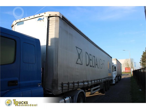 2009 PACTON + DHOLANDIA LIFT Used Curtain Side Trailers for sale