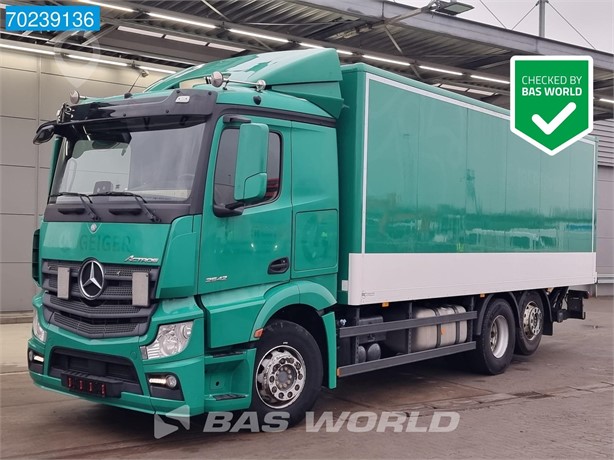 2016 MERCEDES-BENZ ACTROS 2542 Used Box Trucks for sale