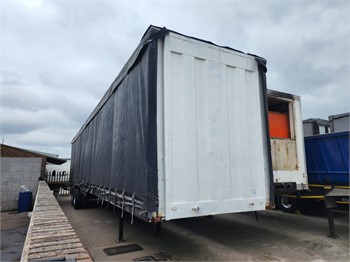 1994 BUSAF 2 AXLE Used Curtain Side Trailers for sale