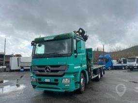 2009 MERCEDES-BENZ ACTROS 2555 Used Crane Trucks for sale