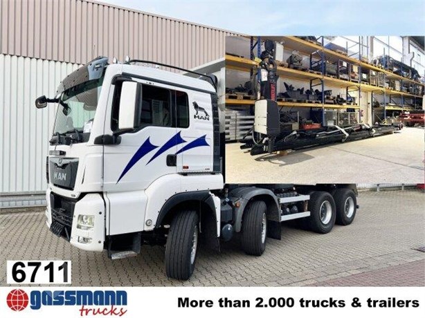 2018 MAN TGS 35.500 Used Hook Loader Trucks for sale