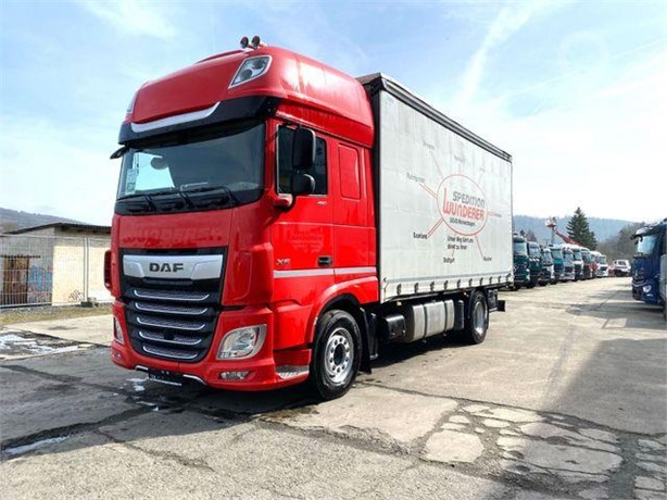 2018 DAF XF480 Used Curtain Side Trucks for sale