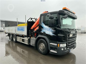 2015 SCANIA P370 Used Dropside Flatbed Trucks for sale