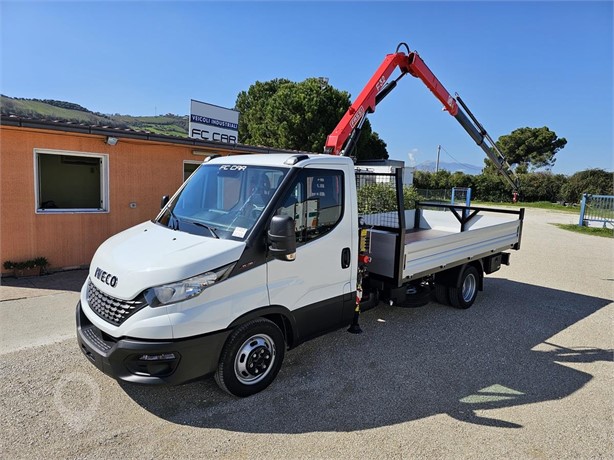 2021 IVECO DAILY 35-160 Used Dropside Crane Vans for sale