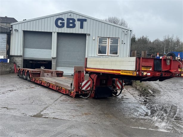 2005 FAYMONVILLE Used Low Loader Trailers for sale