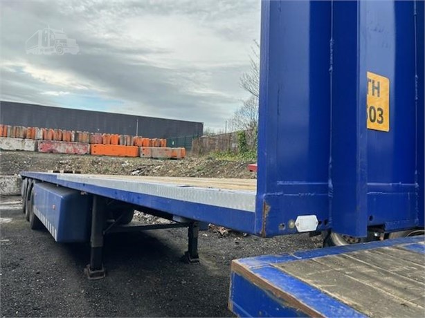 2015 SDC 13.6 m x 250 cm Used Standard Flatbed Trailers for sale