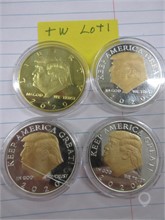 CURRENCY FOUR TRUMP COINS New Commemorative Coins Coins / Currency upcoming auctions