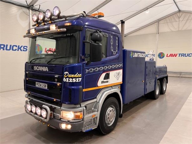 1996 SCANIA R144L460 Used Standard Flatbed Trucks for sale