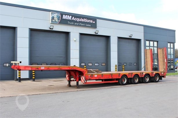 2017 MCCAULEY S4-70 4 AXLE NONE EXTENDABLE REAR STEER LOW LOADER Used Low Loader Trailers for sale