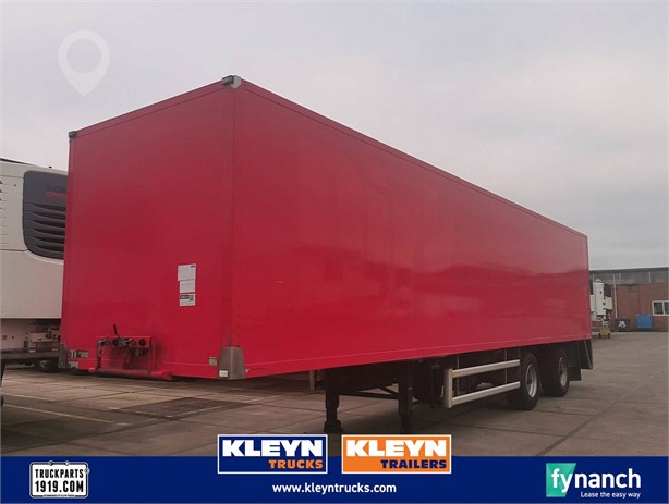 2001 FLOOR FLO-12-18K1 Used Box Trailers for sale