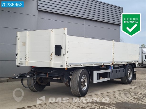 2016 DINKEL 8.94 m x 254 cm Used Dropside Flatbed Trailers for sale