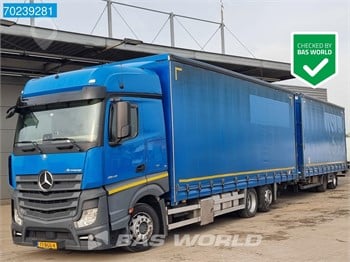 2015 MERCEDES-BENZ ACTROS 2642 Used Curtain Side Trucks for sale