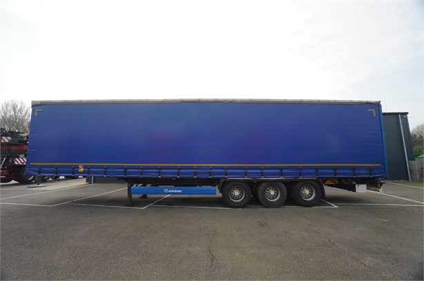 2012 KRONE 3 AXLE CURTAINSIDE TRAILER Used Curtain Side Trailers for sale