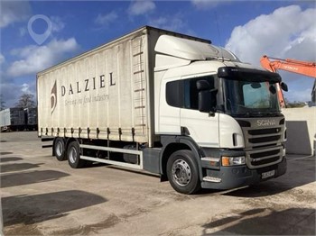 2013 SCANIA P280 Used Curtain Side Trucks for sale