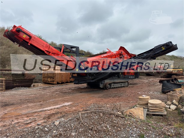 2013 TEREX FINLAY 883 Used Screen Aggregate Equipment for sale