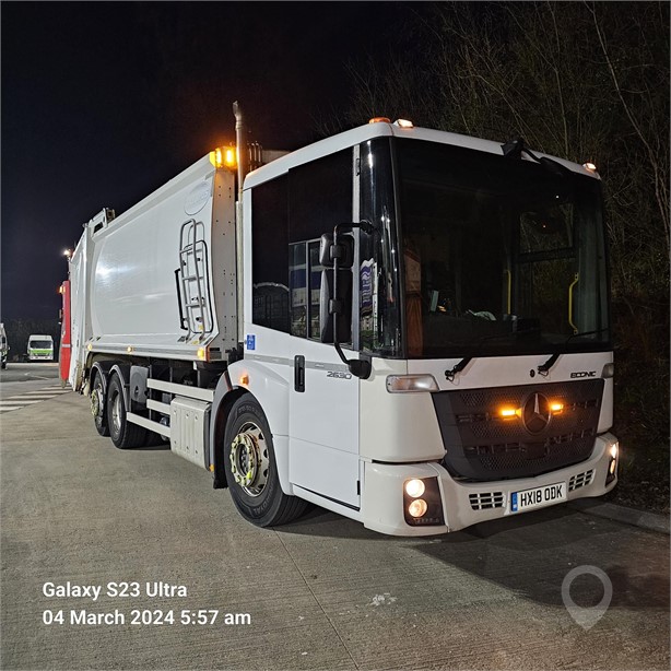 2018 MERCEDES-BENZ ECONIC 1824 Used Refuse Municipal Trucks for sale