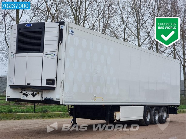 2016 KRONE CARRIER VECTOR 1550 TÜV 07/24 BLUMENBREIT PALETTEN Used Other Refrigerated Trailers for sale