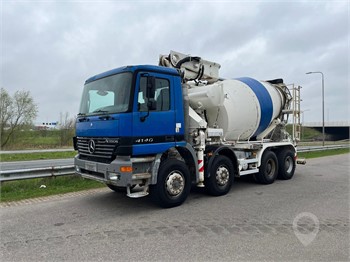 2000 MERCEDES-BENZ ACTROS 4140 Used Concrete Trucks for sale