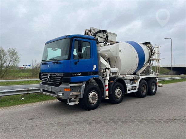 2000 MERCEDES-BENZ ACTROS 4140 Used Concrete Trucks for sale