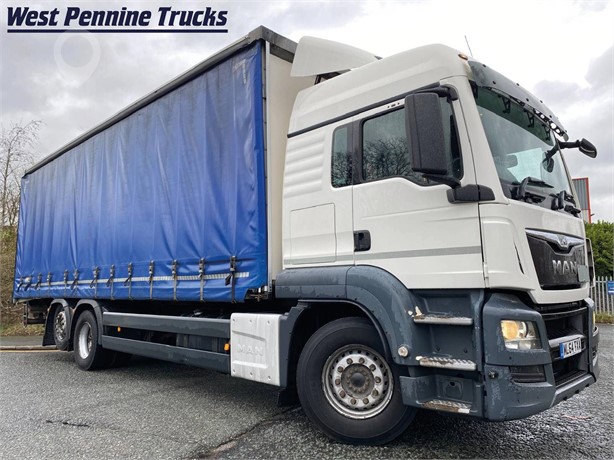 2015 MAN TGS 26.320 Used Curtain Side Trucks for sale