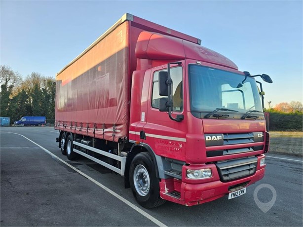 2012 DAF CF75.310 Used Curtain Side Trucks for sale