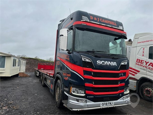 2018 SCANIA R580 Used Beavertail Trucks for sale