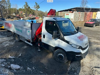 2016 IVECO DAILY 70C18 Used Dropside Crane Vans for sale