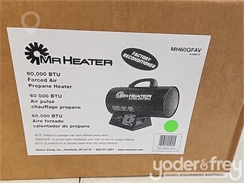 MR. HEATER 60,000 BTU FORCED AIR HEATER Used Other upcoming auctions