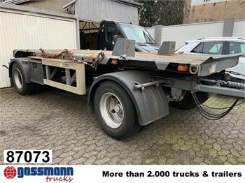 2006 HKM A 18 ZB 3,4 A 18 ZB 3,4 ABSETZANHÄNGER Used Skeletal Trailers for sale