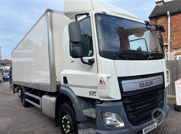 2015 DAF CF330 Used Box Trucks for sale