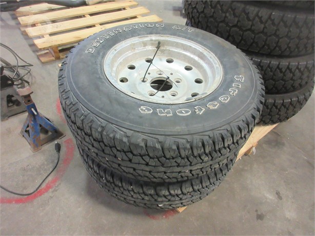ALUMINUM RIMS LT235/75R15 Used Wheel Truck / Trailer Components auction results