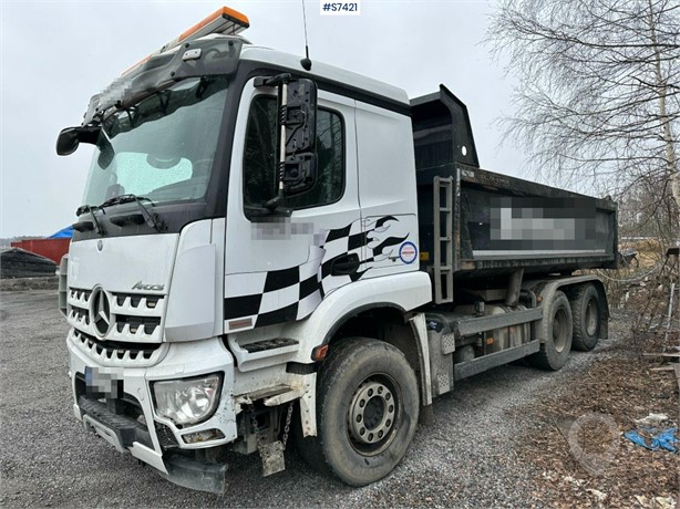 2017 MERCEDES-BENZ AROCS 3753 Used Tipper Trucks for sale