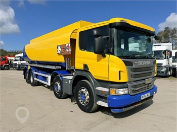 2014 SCANIA P410 Used Fuel Tanker Trucks for sale