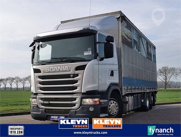 2015 SCANIA G450 Used Curtain Side Trucks for sale