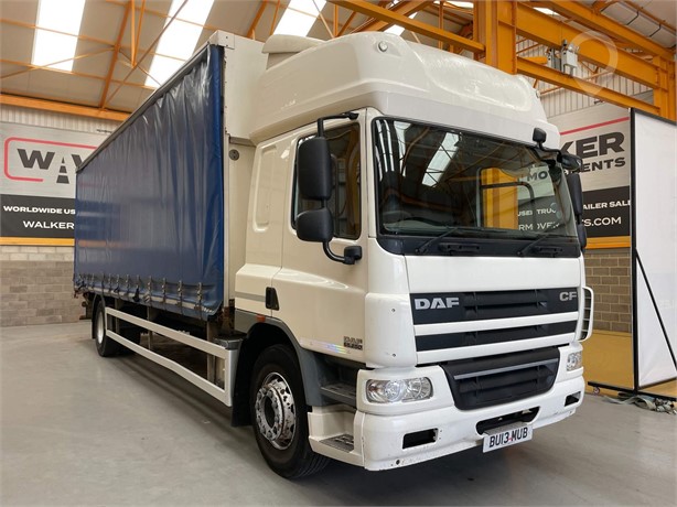 2013 DAF CF65.220 Used Curtain Side Trucks for sale
