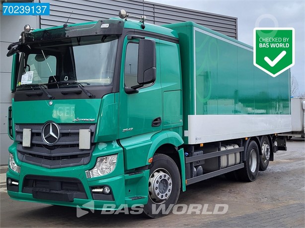 2016 MERCEDES-BENZ ACTROS 2542 Used Box Trucks for sale